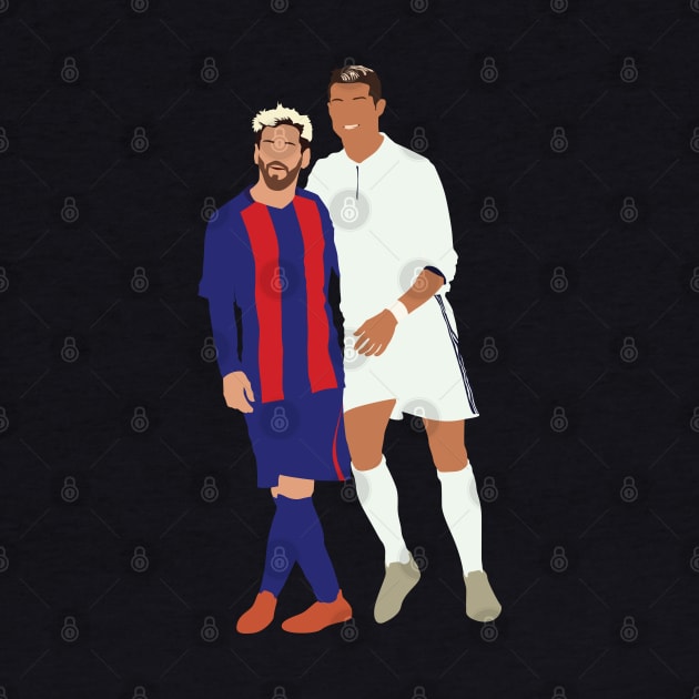 Messi – Ronaldo rivalry El Clasico by Jackshun